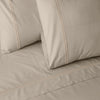 ORGANIC COTTON COLOURED SHEET SET - DUNE