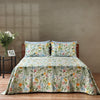 PERCALE REVERSIBLE QUILT SET - GARDEN WALK