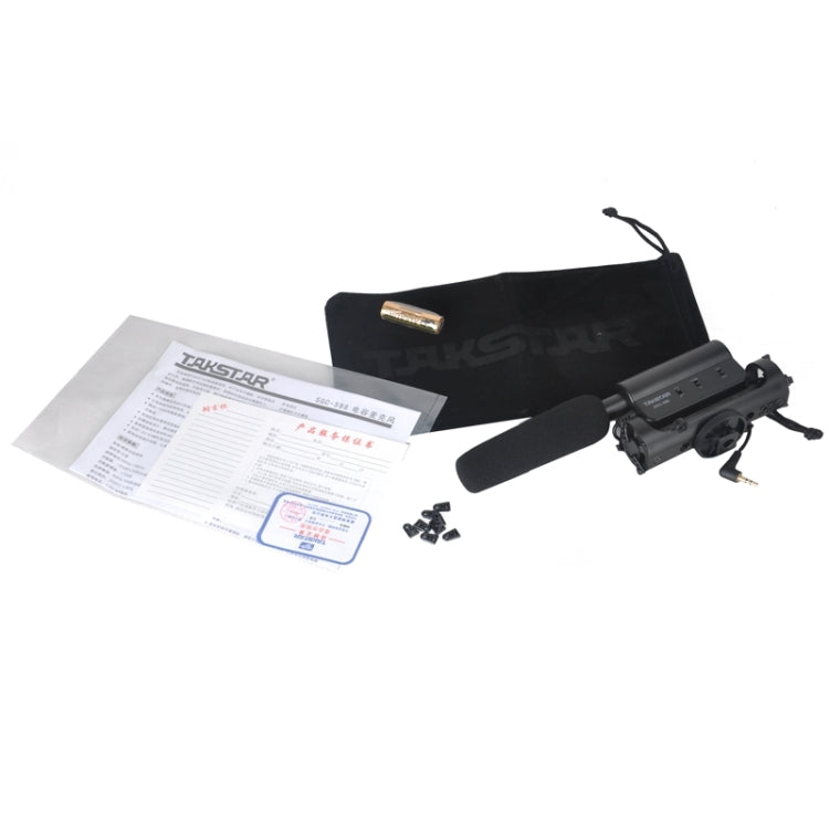 TAKSTAR SGC-598 Professional Photography Interview Dedicated Microphone for DSLR & DV Camcorder