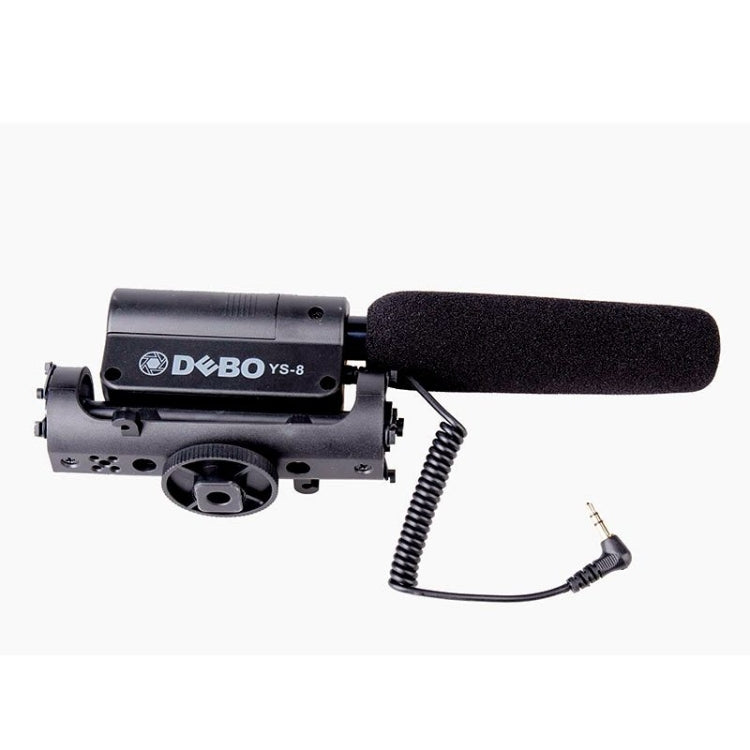 DEBO YS-8 Professional Photography Interview Dedicated Microphone for DSLR & DV Camcorder