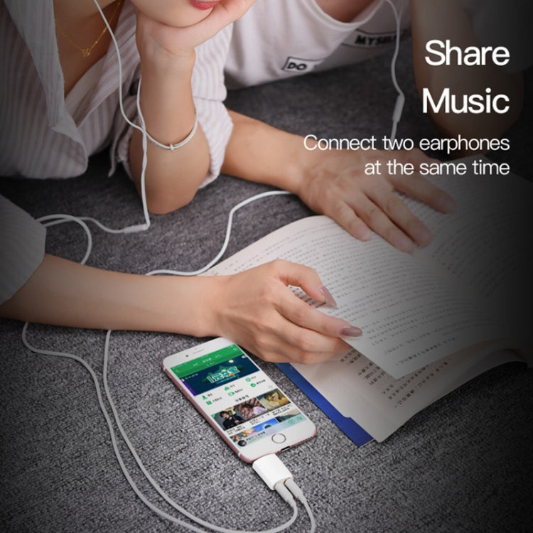 3.5mm Headphone Splitter Adapter, Compatible with Phones, Tablets, Headphones, MP3 Player, Car/Home Stereo & More