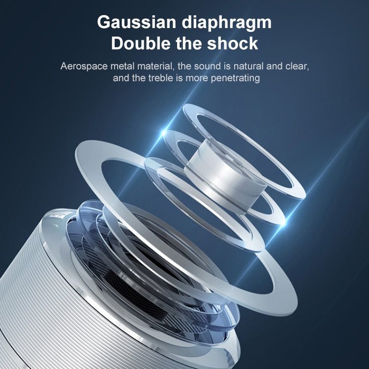 S28 Metal Mobile Bluetooth Stereo Portable Speaker with Hands-free Call Function