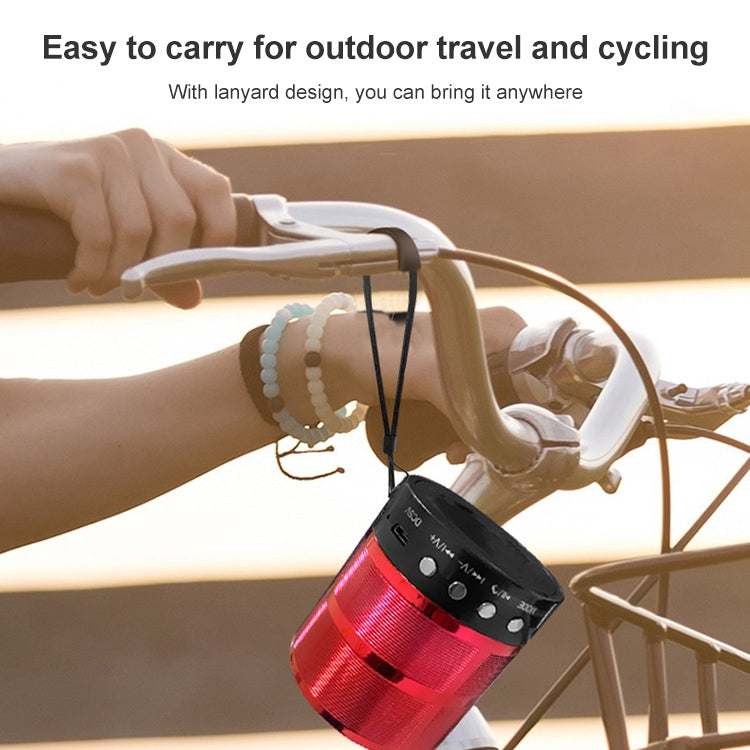 S28 Metal Mobile Bluetooth Stereo Portable Speaker with Hands-free Call Function