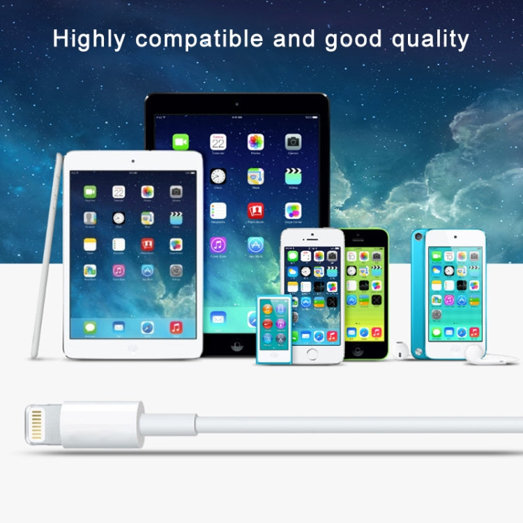 USB to 8 Pin Sync Data Charging Cable, Cable Length: 3m