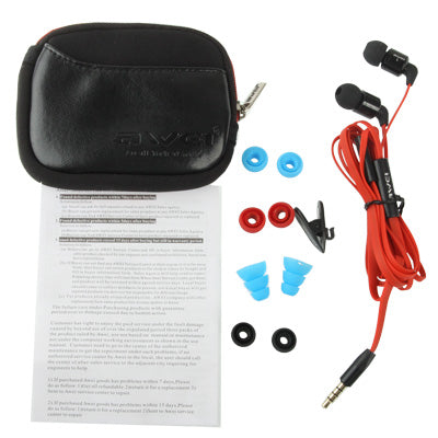 Awei ES600i Noodle Style 3.5mm Universal Headset with Hear Speaker Control & Microphone for iPhone / iPad / iPod touch, Galaxy SIV / SIII / Note II / Premier, Nokia Lumia Series, LG Optimus Series, HTC / Motorola / Sony Xperia Series etc.