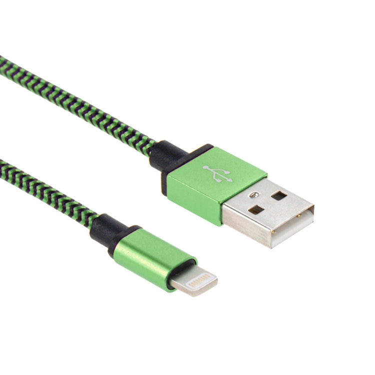 2m Woven Style 8 Pin to USB Sync Data / Charging Cable