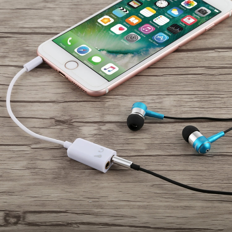 3.5mm Aux Audio Splitter Cable, Compatible with Phones, Tablets, Headphones, MP3 Player, Car/Home Stereo & More