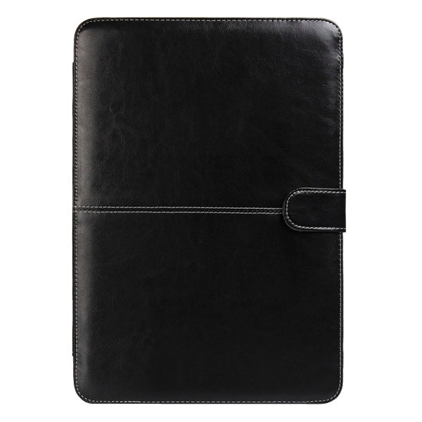 Notebook Leather Case with Snap Fastener for 13.3 inch MacBook Pro Retina
