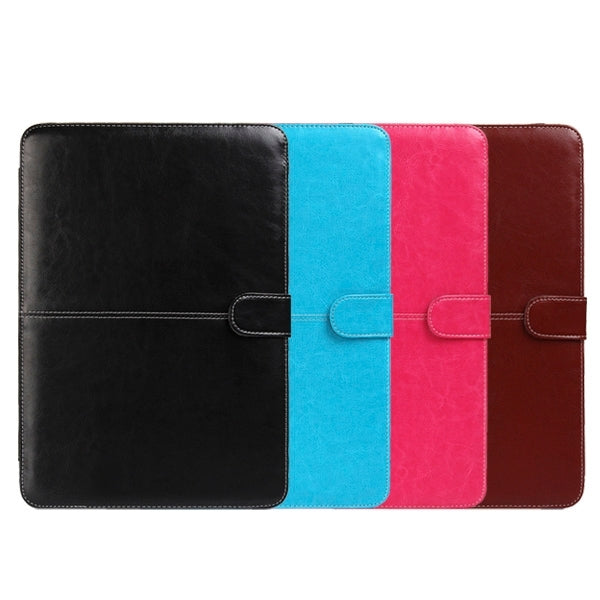 Notebook Leather Case with Snap Fastener for 13.3 inch MacBook Pro Retina