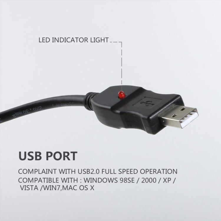 USB Microphone Cable, Cable Length: 3.5M