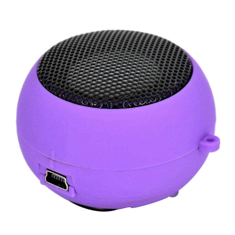 Small Hamburger Mini Portable Stereo Speaker for iPod, MP3, MP4, MP5, Mobile Phone, Laptop
