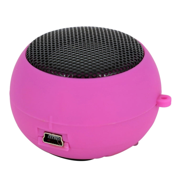 Small Hamburger Mini Portable Stereo Speaker for iPod, MP3, MP4, MP5, Mobile Phone, Laptop