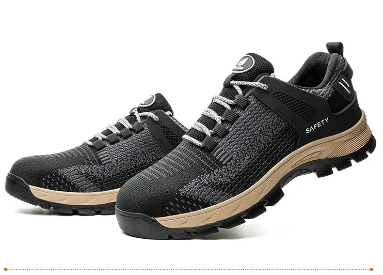 Unisex Indestructible Non-Slip Work Shoes With Steel Toes - ShopHub