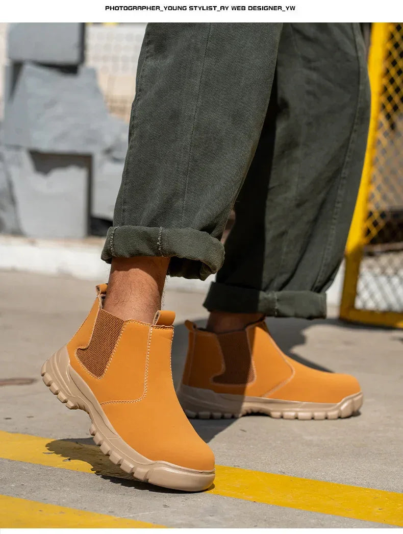 Kankeirr Men's Indestructible Work Boots - ShopHub