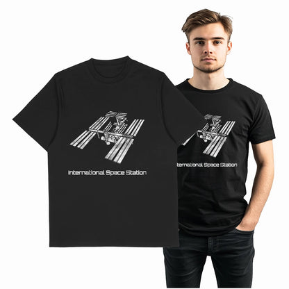 COOLMIND Z1150 ISS Space Station Graphic Cotton Tee