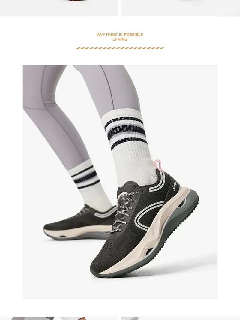 Li-Ning Women's JING HONG Cushion Running Shoes - ShopHub