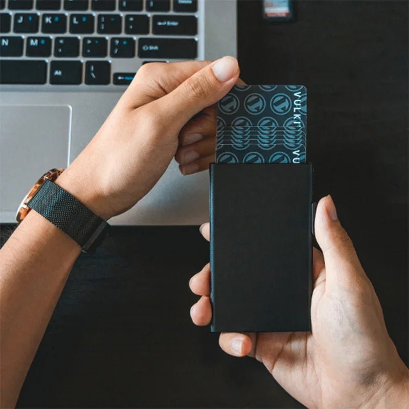 DIENQI Minimalist Metal Wallets
