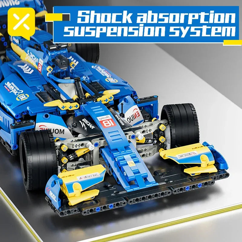 TOYLINX 1:10 Building Racing Car Blocks - ShopHub