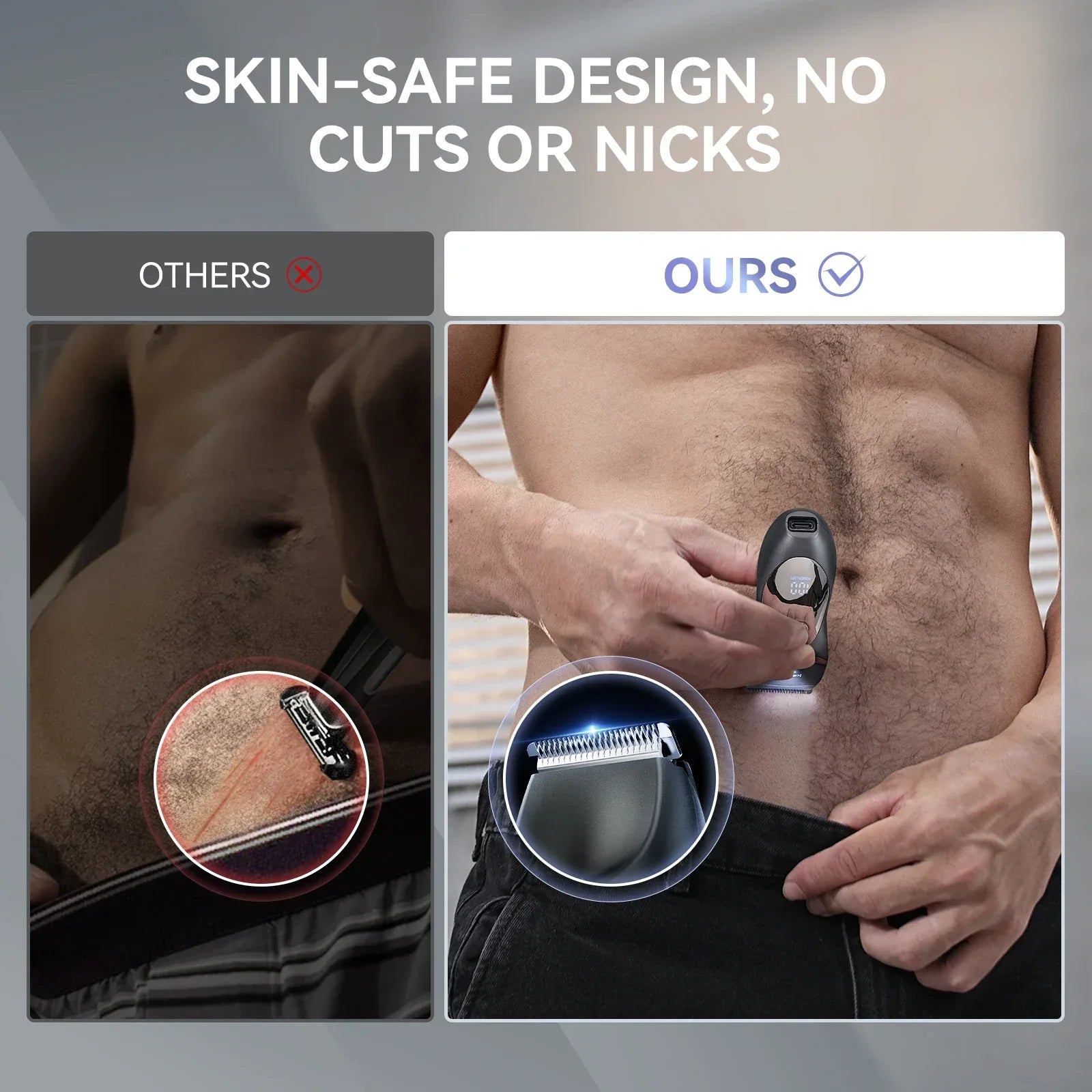 Kensen S5 Electric Body Hair Trimmer - ShopHub