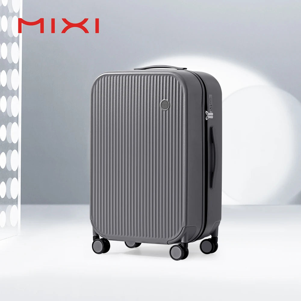 Mixi Striped Travel Luggage 16", 20", 24", and 26"