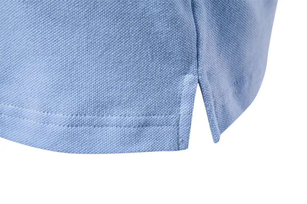 AIOPESON Men's 100% Cotton Polo Shirts - ShopHub