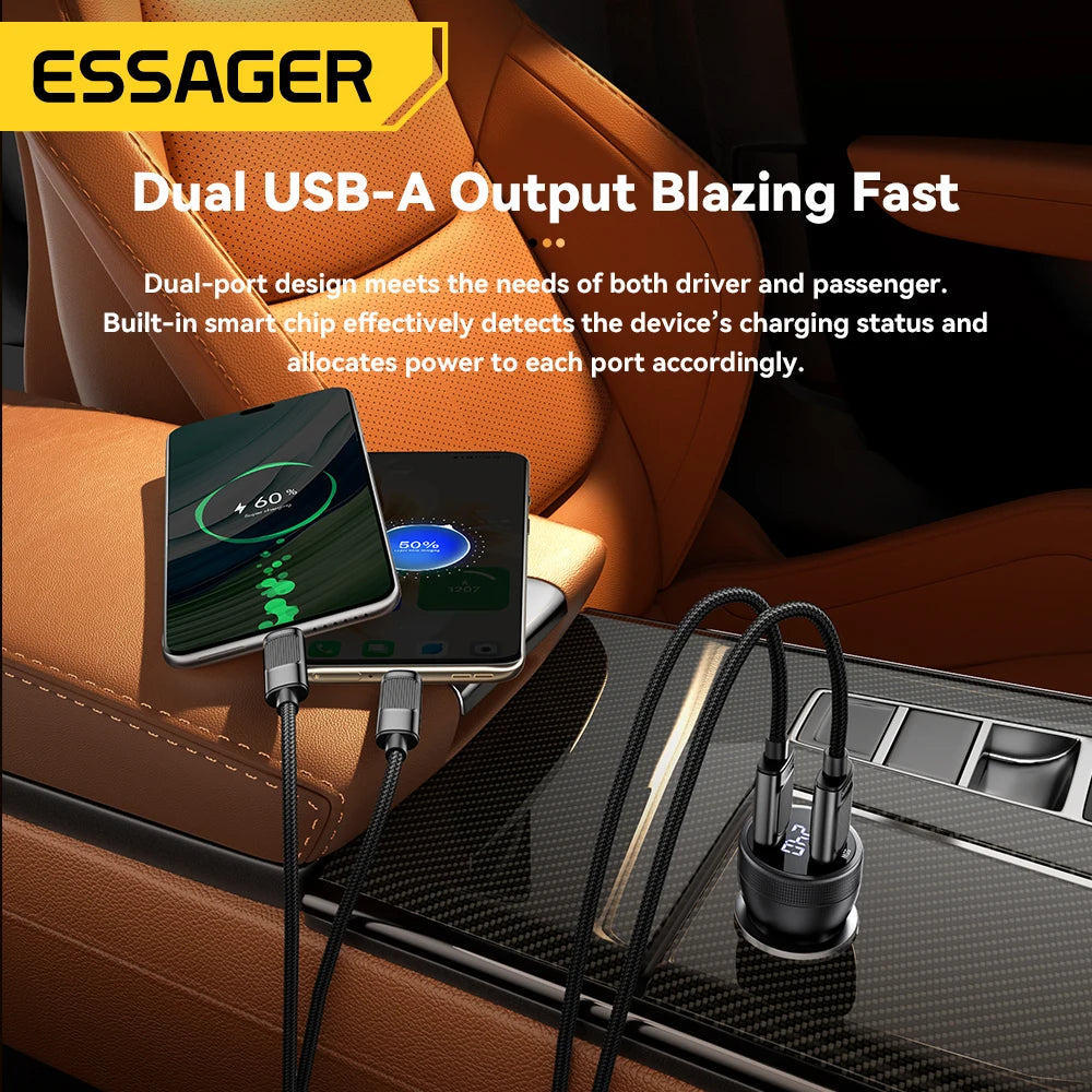 Essager 73W USB C Car Charger