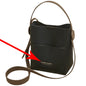 FOXER Split Leather Crossbody Shoulder Bag
