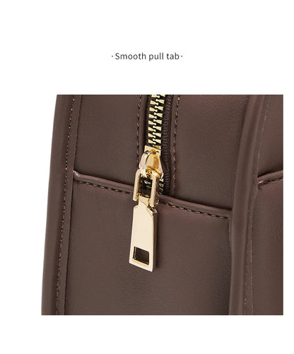 FOXER Female Shoulder Bag PU Leather Cross Body Bag 2026 New Fashion Messenger Bag Large Capacity Commute Daliy