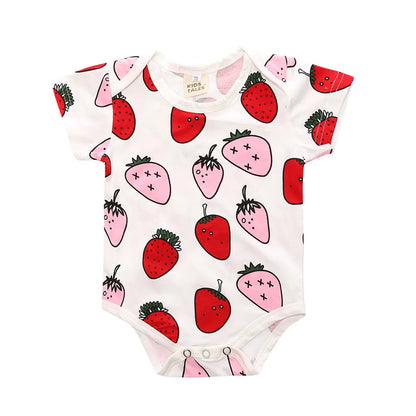 Kids Tales Little Bloom Cotton-Blend Double-Zip Romper
