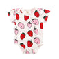 Kids Tales Little Bloom Cotton-Blend Double-Zip Romper