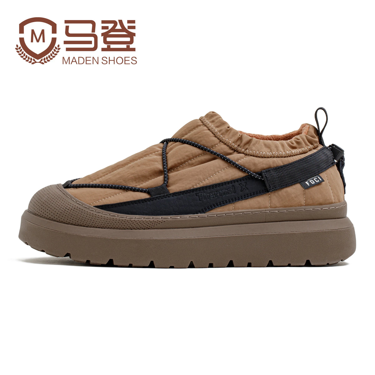Maden Fleece Lining Snow Low Top Boots