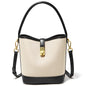 FOXER 2026 New Women's Handbag PVC Leather Lady Bucket Bag Fashion Shoulder Bag Light Luxury Best Gift for Wife,Lover
