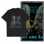 COOLMIND Unisex Angel Wings Graphic Cotton T-Shirt