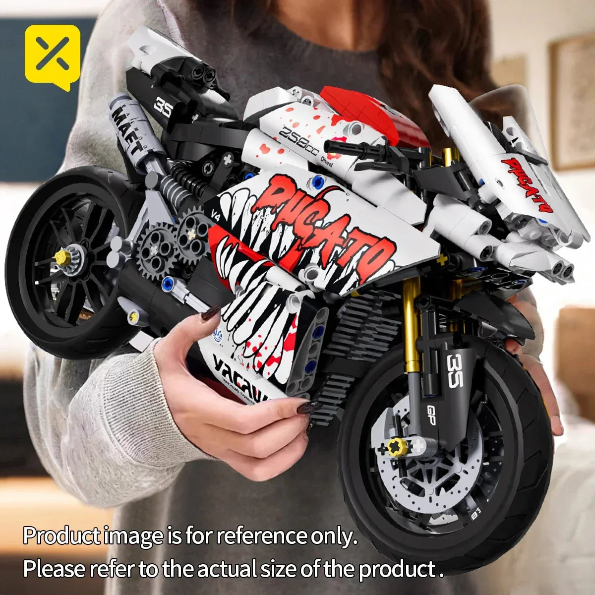 TOYLINX DIY Model Motorcycle Building Blocks Set! - ShopHub