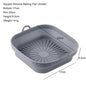 Air Fryer Molds for COSORI 5,5L 6,4L, Cecotec 5,5L 6L, Ninja 180 Square Reusable 20-23cm