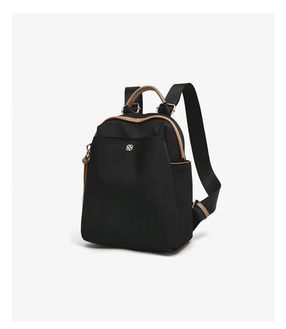 FOXER 2026 New Women's Backpack Soft Cloth Lady Fashion Shoulder Bag Lightweight Anti-theft Large Capacity Commuter Travel Bag