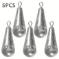 Teardrop Fishing Sinkers – Lead Weights for Bass (10 Sizes) Habicare