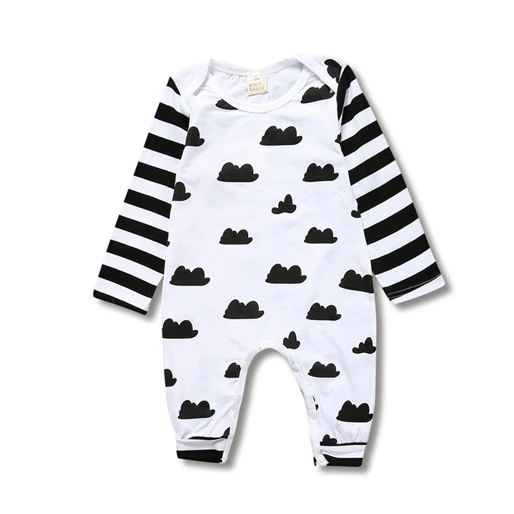 Kids Tales Little Bear Cotton-Blend Zip Baby Romper