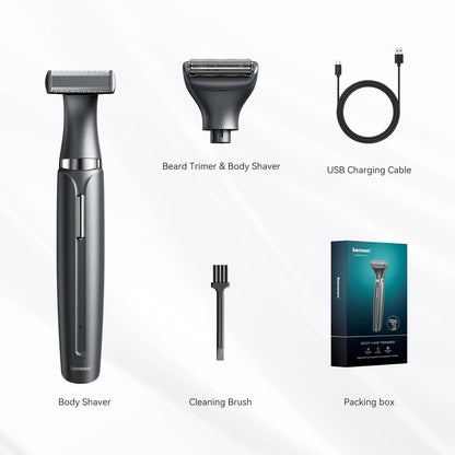 KENSEN S1 Electric Hair Trimmer Body Shaver for Men 2 in 1