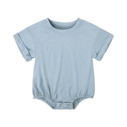 Kids Tales Sunny Days Bamboo-Blend Short-Sleeve Baby Bodysuit