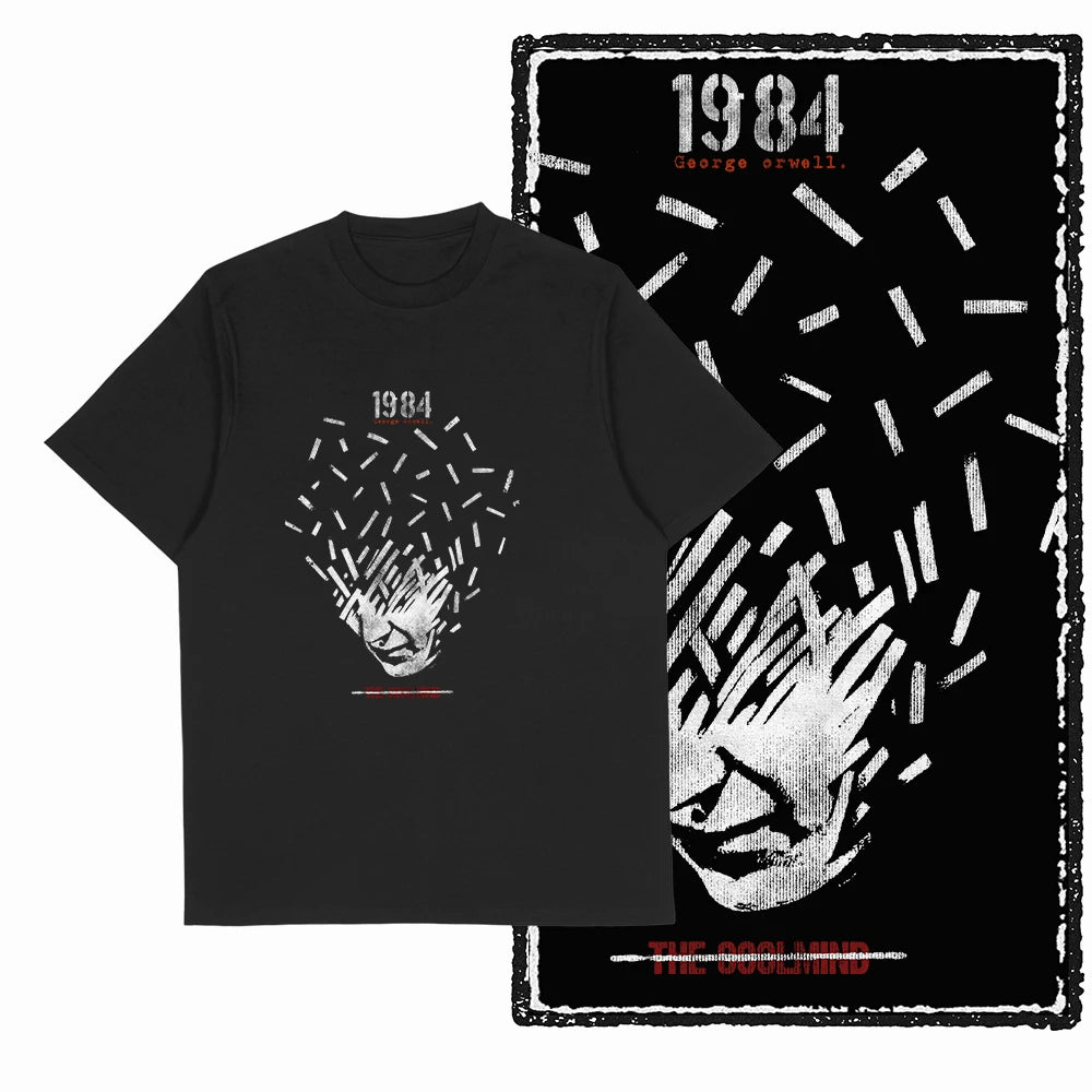 COOLMIND X0001 1984 Graphic Cotton Tee