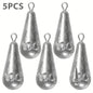 Teardrop Fishing Sinkers – Lead Weights for Bass (10 Sizes) Habicare