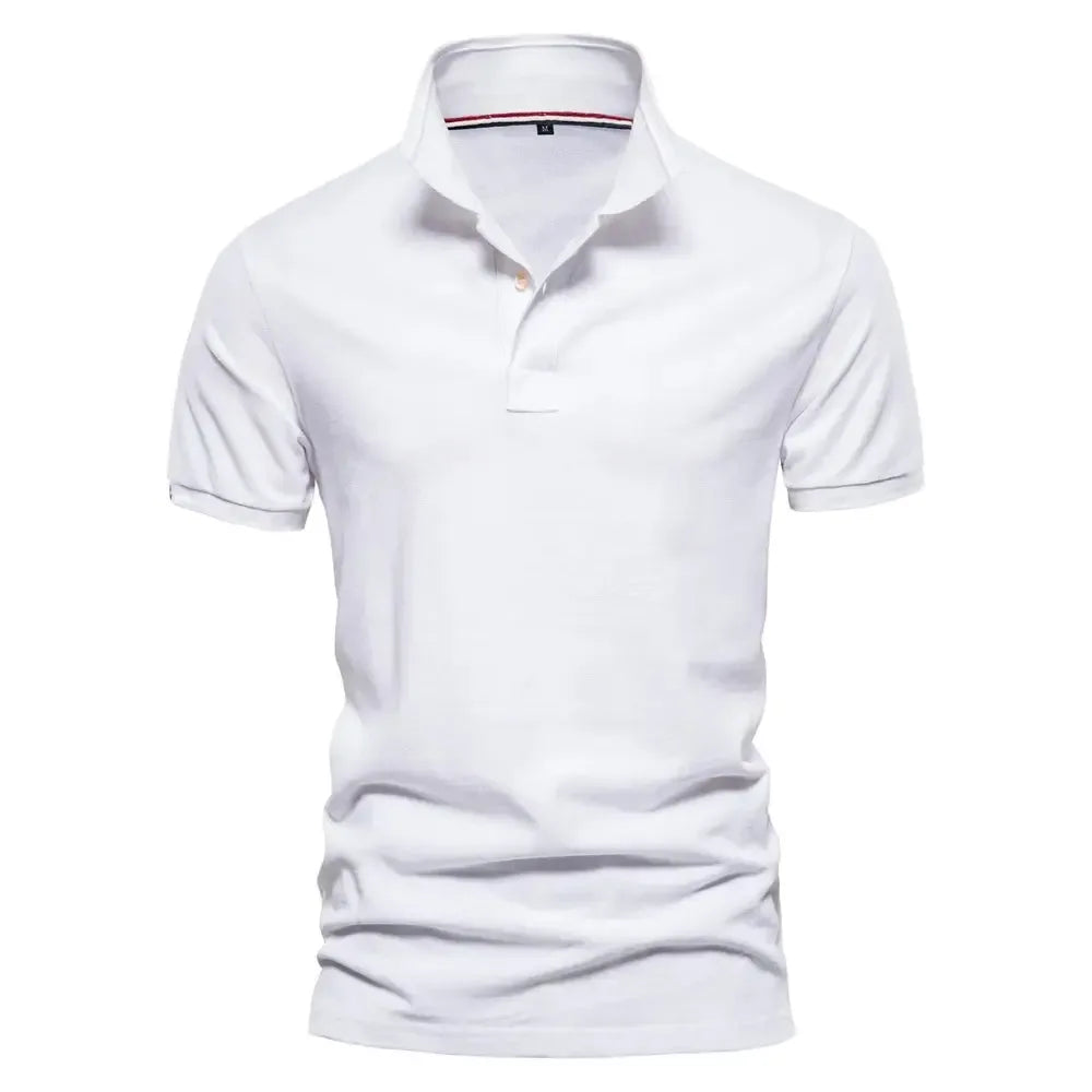 AIOPESON Men's Cotton Polos - ShopHub