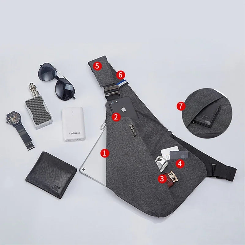 DIENQI Shoulder Bags for Men