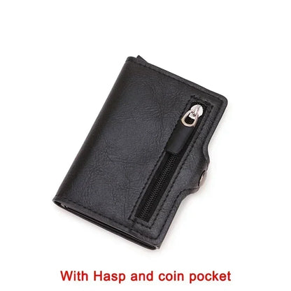 Compact Men's Wallets With RFID Protection