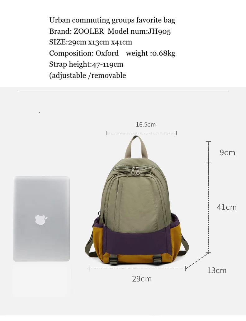 ZOOLER Patchwork Backpack