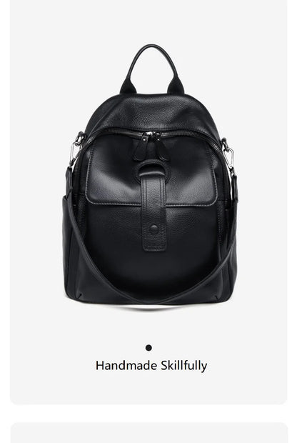 HOT ZOOLER Full Skin 100% Genuine Leather Backpack Women's Bag Classic 2026 New Large Backpack Designer Business Need #SC1700