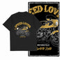 COOLMIND Retro Motor Graphic Cotton T-Shirt | Unisex