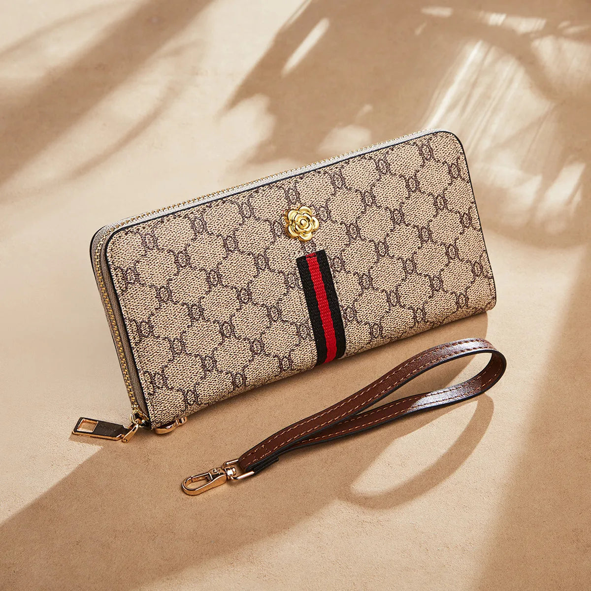 FOXER PVC Long Clutch Wallet