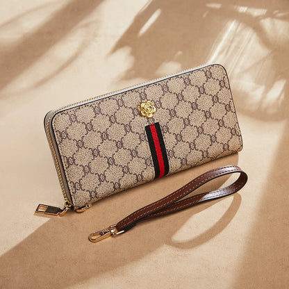 FOXER PVC Long Clutch Wallet